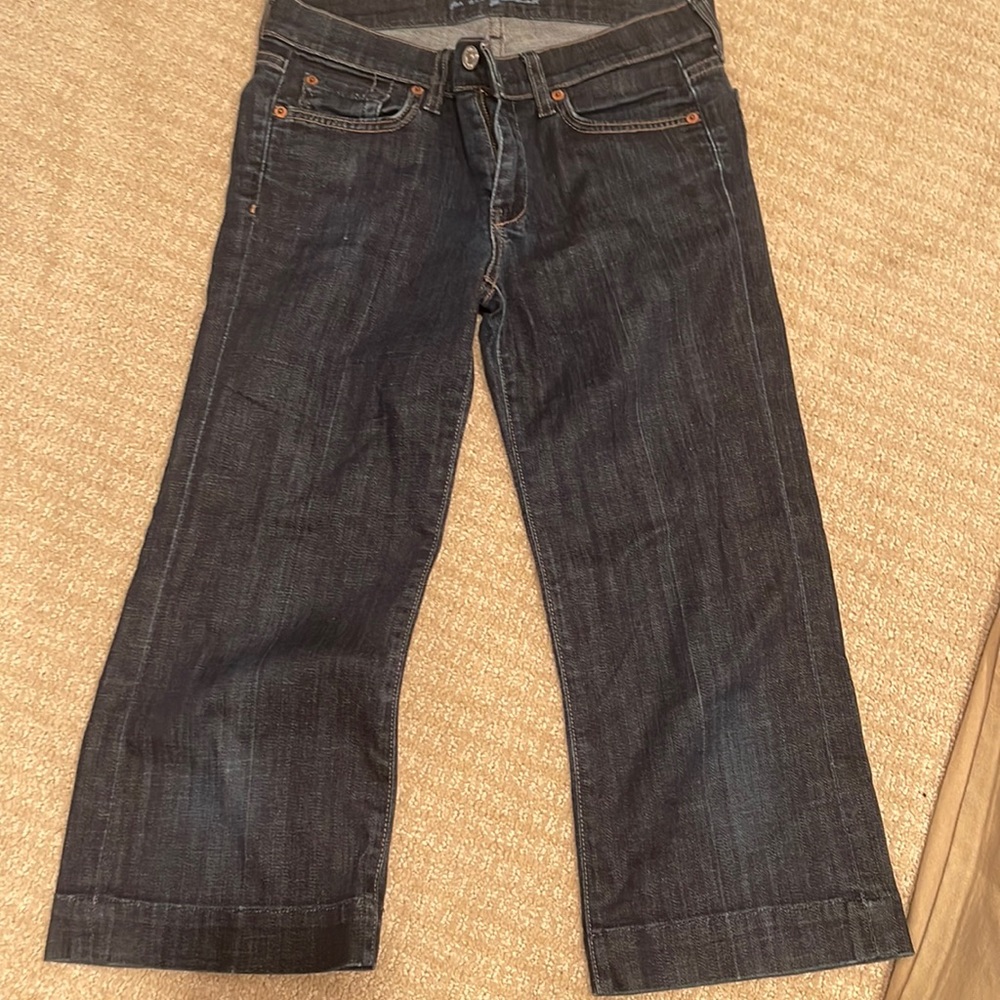 7 for all mankind Dojo capris jeans